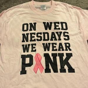NWOT- Port and Company Breast Cancer awareness t shirt size large